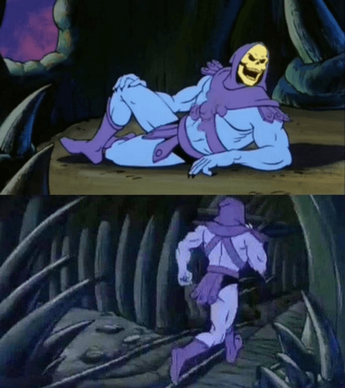 Skeletor Disturbing Facts Meme Template